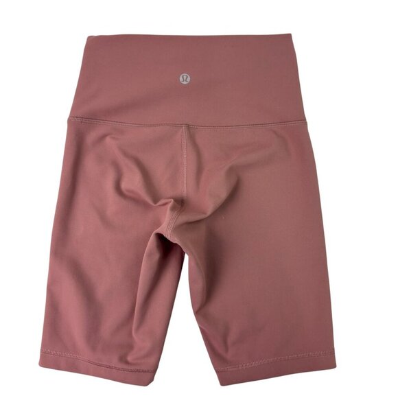 Lululemon Wunder Train HR Short 8” Pink Women’s 4 - Picture 2 of 11